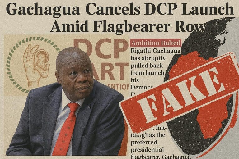 Kenya : Un Faux Scandale Entourant l’Annulation d’un Lancement Politique