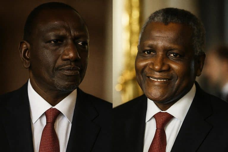 William Ruto et Aliko Dangote : la danse diplomatique du ciment kényan